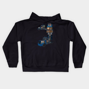 Bones Custom Semi Paint Kids Hoodie